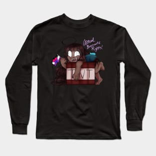 Herobette says Asexual Biromantic Rights Long Sleeve T-Shirt